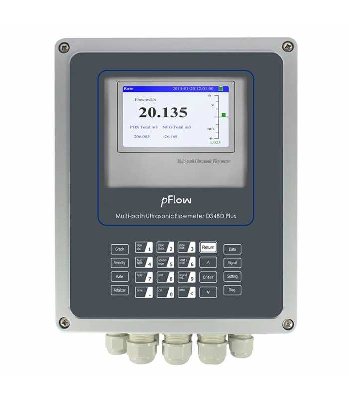 [D348D Plus] Multipath Ultrasonic Flowmeter